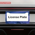 thumbnail image 5 of 1Pack License Plate Frames with Blue Grass Landscape Pattern Includes Screws & Caps Full Accessories Included Size 6.3x12.2inch(16x31cm), 5 of 8
