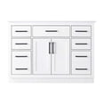 thumbnail image 5 of Elegant Kitchen and Bath Alden 48 inch Single Bathroom Vanity in White, 5 of 10