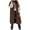 Coffee, variant on iHPH7 Sleeveless Puffer Vest Women Puffy Coats for Women Puffer Jacket Womens Long Vest for Women Sleeveless Casual Outerwear Long Puffer Vest Women Winter Vest for Women Black L