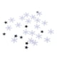 thumbnail image 4 of Navidad confeti de ,confeti de mesa,,estrellas confeti,Confeti perfecl Navidad confeti de copos de nieve, 4 of 5