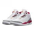 thumbnail image 4 of 3 Retro Palomino Craft Ivory Muslin Cardinal Red Zapatillas deportivas para exteriores para hombres y mujeres Baloncesto, 4 of 4