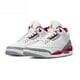 thumbnail image 4 of 3 Retro Palomino Craft Ivory Muslin Cardinal Red Zapatillas deportivas para exteriores para hombres y mujeres Baloncesto, 4 of 4