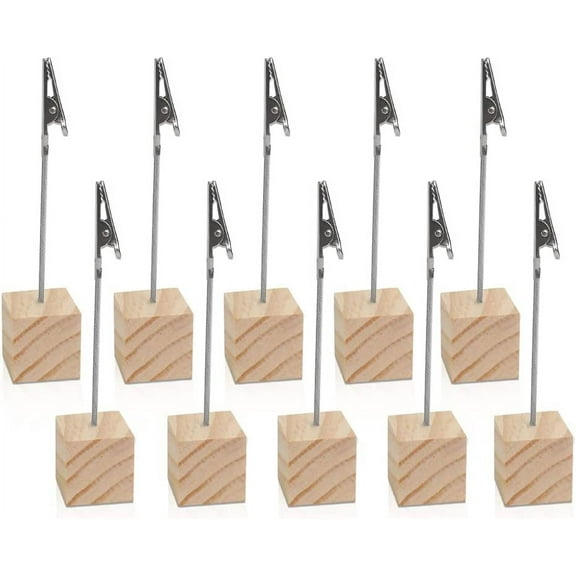 RETON Lightweight Clips Place Card Holders, 10 Pieces