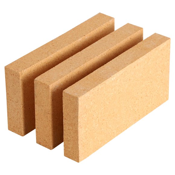 Ladrillos refractarios CongGongGo 23 x 11 x 3 cm, paquete de 3, 1650 °C