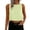 Green, variant on Women Tank Tops Round Neck Button Down Casual Loose Fit Slub Cotton Sleeveless Camisole White XL
