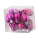 thumbnail image 2 of 12 adornos navideños con forma de corazón para árbol de Navidad, bolas navideñas, colgantes con dijes Rosa roja, 2 of 9