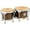 Vintage Brown, variant on MEINL Woodcraft Bongos 7 and 8.5 in. Vintage Black