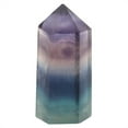 thumbnail image 3 of Hexagonal Natural Fluorite Natural Fluorite Quartz  Hexagonal Wand For Decoration Ornament 35-40mm, 3 of 8