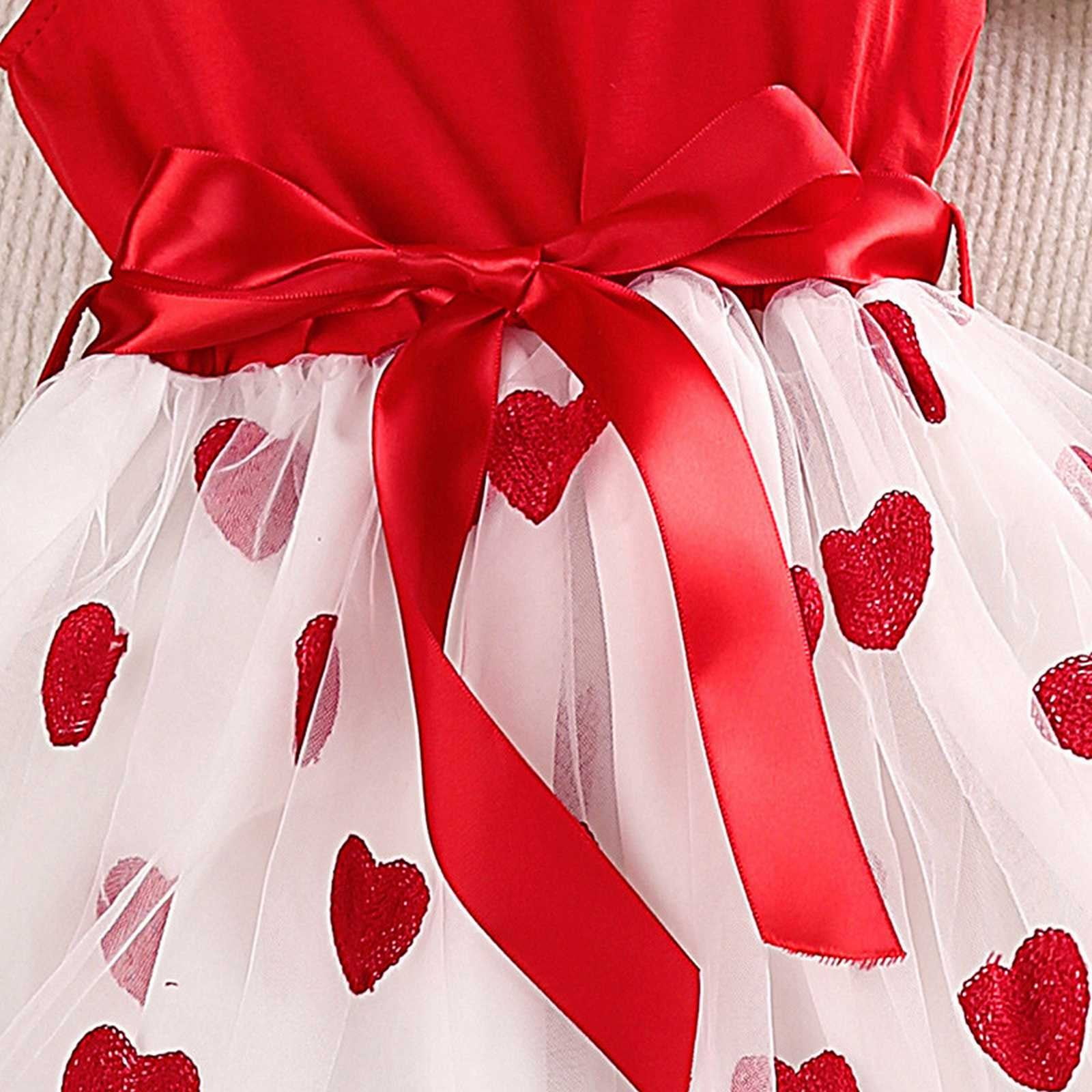 Ketyyh chn99 Party Dresses for Girls Plain Dress for Toddler Girl Birthday Dress Summer Dresses Kids Short Sleeve Casual Dress Flower Girl Dress