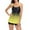 Yellow, variant on VBVC Swimsuits for Womens Tankini Two Piece Blouson Swim Tank Top with Shorts Modest Bathing Suits