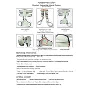 Powerpress Recovery Unit Gradient Arterial Compression System with Garment Pair