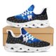 thumbnail image 1 of Zapatos de enfermería dental para mujer, zapatillas deportivas de diseño lujoso con latidos del corazón, informales, ligeros, con cordones y vulcanizados., 1 of 6