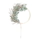 thumbnail image 2 of Flores artificiales , corona de aro de primavera, redonda, decoración Floral para el hogar, celebración, puerta, boda, adornos C Soledad corona de flores, 2 of 6