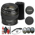 thumbnail image 1 of Canon EF 85mm F/1.8 USM Lens (2519A003) + Filter Kit + Lens Pouch + More, 1 of 4