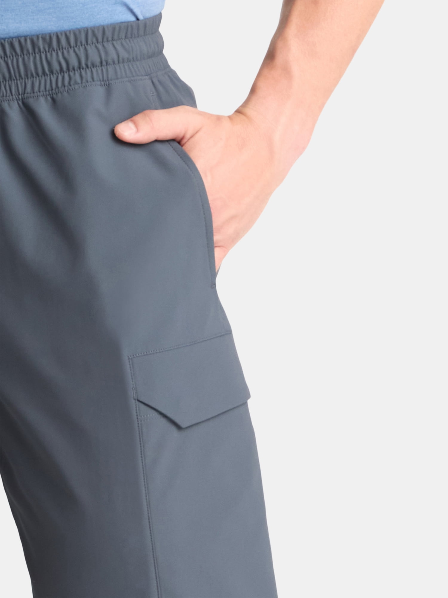Athletic Works Men’s and Big Men’s Stretch Cargo Pants, Sizes S-3XL