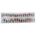 thumbnail image 4 of Once-a Day Monthly Pill Organizer Removable Lid for Easy Loading - Large Compartment Pill Box Medications for Entire Month Plus a Compartment for Extra Pills BPA Free, 4 of 4