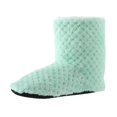 thumbnail image 1 of NECHOLOGY Botas Mujer Adulto Femenino Zapatos Botines mujer Zapatos de mujer, zapatos de algodón para el , botas de algodón con piso de barril medio, calcetines cálidos, zapatos de algodón (Green, 6), 1 of 5