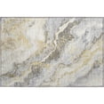 thumbnail image 2 of Addison Rugs Mayfield Premium Machine Washable Transitional Abstract Gold Rectangle Rug, 1'8" x 2'6", 2 of 6