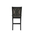 thumbnail image 5 of New Classic Furniture Potomac Solid Wood Counter Chair in Black (Set of 2), 5 of 7