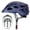 Matte Dark Blue, variant on GROTTICO Adult-Men-Women Bike Helmet with Light -Mountain Road Bicycle Helmet with Replacement Pads & Detachable Visor