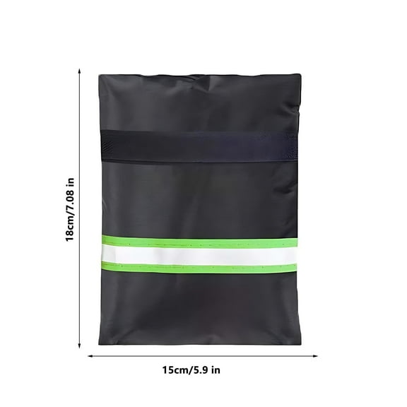 Outdoor Winter Faucet Protection Cover with Reflector Strip Insulation Water Pipe Protection Cover Protective Cover 2pcs 16X25CM