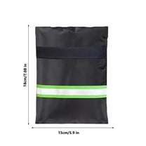 Honeeladyy 2Pcs Outdoor Faucet Cover for Winter Freeze Protection, Reusable Waterproof Water Spigot Covers Winter Insulated 7.08'' H x 5.9'' W, Hose Bib Covers with Reflective Strips (Black)