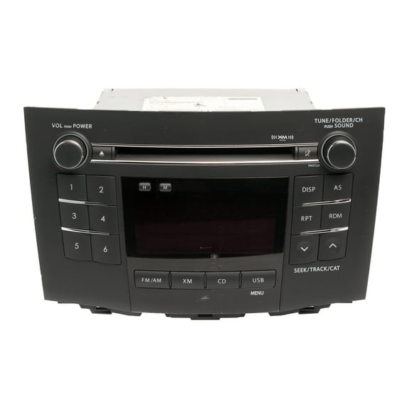 Restored 20102013 Suzuki Kizashi AMFM Radio Receiver with Single CD Player 3910157L00 (Refurbished)