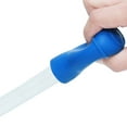 thumbnail image 4 of OULII Aquarium Manual Water Changer Fish Waste Siphon Plastic Blue 1Set, 4 of 8