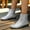 Silver, variant on Women's Chunky Heel Ankle Boots, Round Toe Rhinestone Fashion Shoes for women