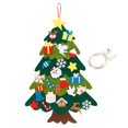 thumbnail image 1 of Suministros decorativos Navidad Fieltro Árboles Juguetes Aliviar el estrés Suministro, 1 of 5