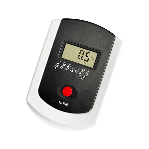BIBABLYKE Monitor Speedometers Heart Rate Sensor Universals Electric Bike LCD Meter for Stationary and Sport Bikes