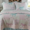 Cowgirl Princess Pony Patchwork (Bed in Bag) 8 Piece Bedding Set