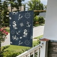 thumbnail image 5 of Easygdp Vintage Marine Garden Flag Yard Flag Welcome Flag, Double-Sided, Weather Resistant for Outdoor Decor - 12.5"x18", 5 of 9
