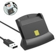 thumbnail image 1 of Multi-Function CAC Card Reader, Can Read DOD Military Common Access Smart Card, ID Card, SD, SDHC, SDXC, Micro SD/T-Flash, MMC, Micro SDHC, Micro SDXC and SIM, 1 of 1