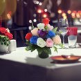 thumbnail image 1 of RKSTN Artificial Flowers Valentine's Day Simulation Silk Cloth Plastic Flower Scene Decoration, 1 of 5
