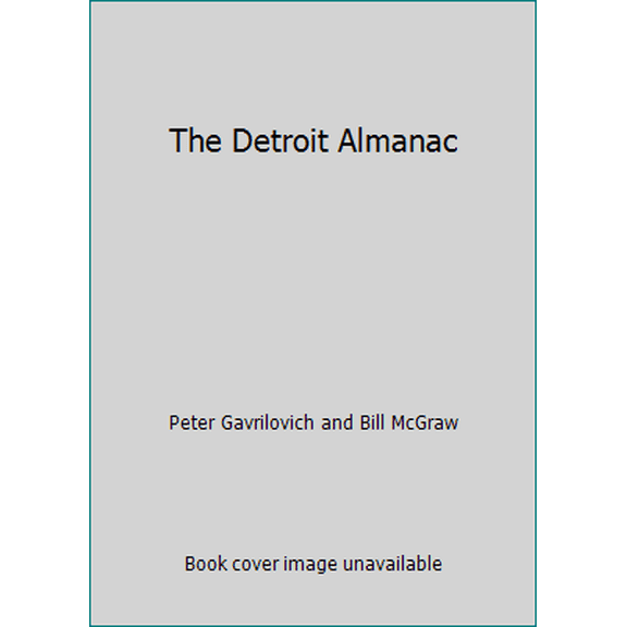 Pre-Owned The Detroit Almanac (Paperback) 0937247480 9780937247488