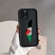 thumbnail image 4 of Funda protectora para cámara de pasaporte con mapa de la bandera de Palestina de dibujos animados para iPhone 15, 14, 13, 12, 11 Pro Max, Mini XR, XS, X, 8 Plus, funda de TPU suave, 4 of 5