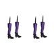 thumbnail image 4 of Inteprter 2PCS Halloween Witch Leg Funny Witch Floor Ornament Wear-resistant Outdoor Leg Decor Stake Garden Hanging Como se muestra 2Conjunto, 4 of 6