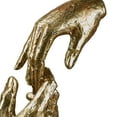 thumbnail image 5 of Loving Hands Table Sculpture Gold 11.5 Inches High, 5 of 6