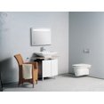 thumbnail image 3 of American Imaginations 28-in. W Rectangle Aluminum Wall Mount LED Backlit Mirror In Aluminum Color AI-28692, 3 of 3