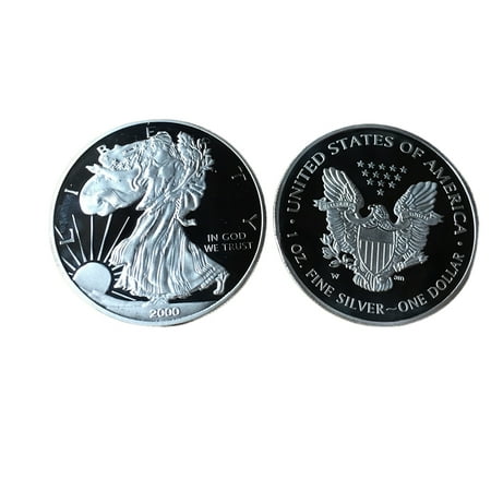 Overseas Metal - American Liberty Statue Pattern Coin Overseas Tourism Foreign Commemorative Coin Collecting Metal Crafts Coin