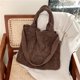 thumbnail image 3 of Bolsa Bolsos de hombro vintage Bolso de mano retro cruzado grande de punto para mujer (marrón) Tmvgtek Para estrenar, 3 of 9