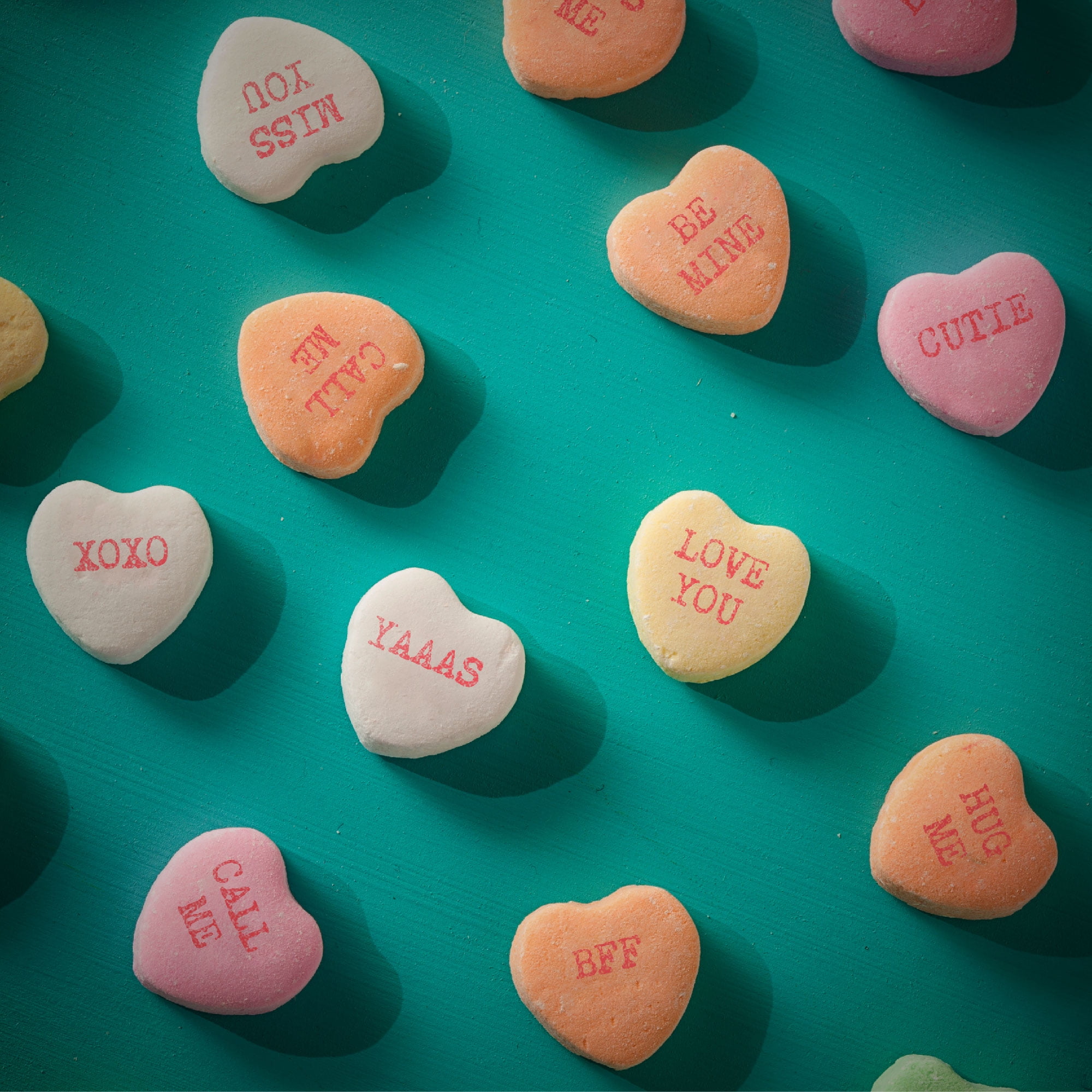 Brach's Valentine's Day Tiny Conversation Hearts, 7 oz Bag