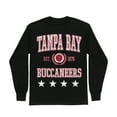 thumbnail image 5 of Women's Gameday Couture Black Tampa Bay Buccaneers Oversized Everyday Star Long Sleeve T-Shirt, 5 of 5