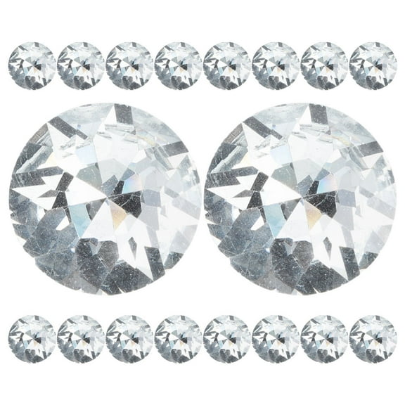 Masteelf 30pcs Buttons Decorative Acrylic Upholstery Tacks Antique Furniture Tacks Upholstery Furniture Furniture Nails Sofa Nails Upholstery Diy Buttons