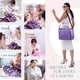 thumbnail image 5 of Funda organizadora de maquillaje FRENESSA extra grande con 6 bandejas, color morado, 5 of 7
