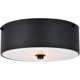 thumbnail image 3 of Lámpara de Techo Empotrada Living District Hazen 30 cm Negro Mate, 3 of 6