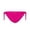 Hot Pink, variant on Women's High Waist Bikini Swim Bottoms Solid Color Beach Swimsuit Triangle Panties Casual Poolside Bathing Shorts, Black XL