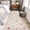 Red Pink Beige, variant on Area Rug 2 x 3 Ft, Valentine's Day Indoor Accent Bathroom Rugs for Kitchen/Laundry Room, Red Love Heart Romantic Beige Burlap Washable Non-Slip Runner Floor Mat for Entryway, Living Room
