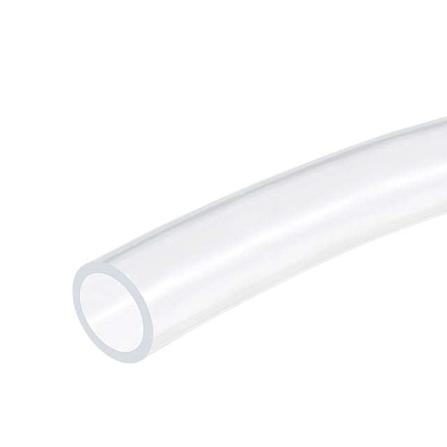 Uxcell 20mm ID 25mm(1-inch) OD 3.3ft PVC Clear Vinyl Tubing Plastic Pipe Air Water Hose